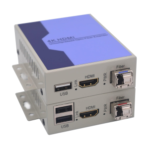 4K HDMI Over Fiber Optic Extender LC Singlemode (Up to 10km)